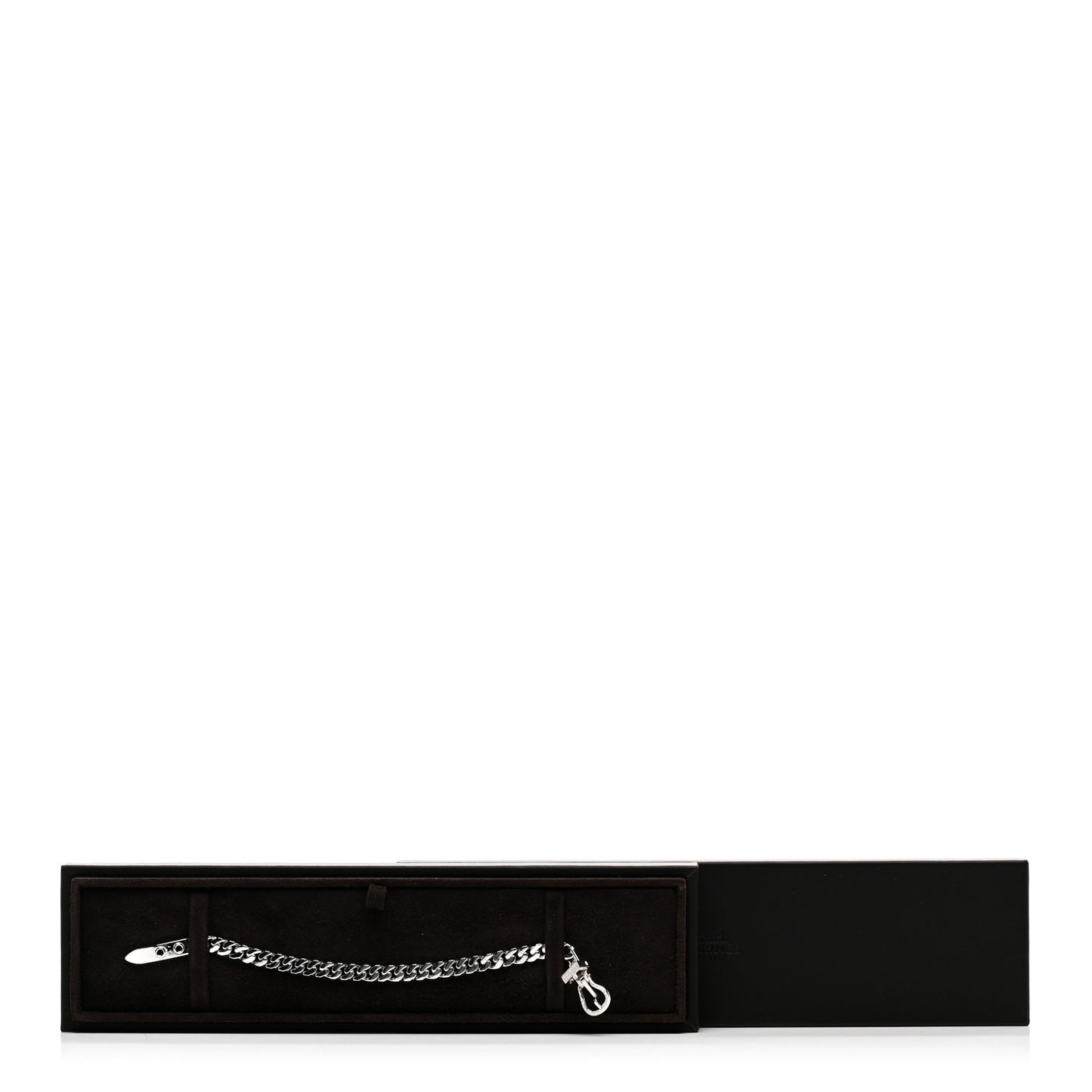 18K White Gold Diamond TPM Boucle Sellier Bracelet ST