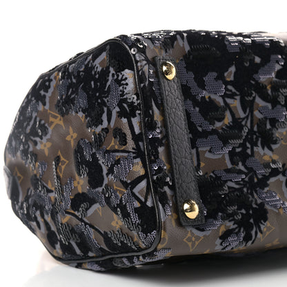 Louis Vuitton Monogram Fleur De Jais Sequins Speedy 30 8 of 10