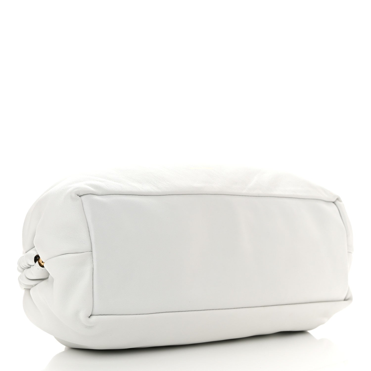 Mansur Gavriel Lambskin Cloud Clutch White 3 of 8