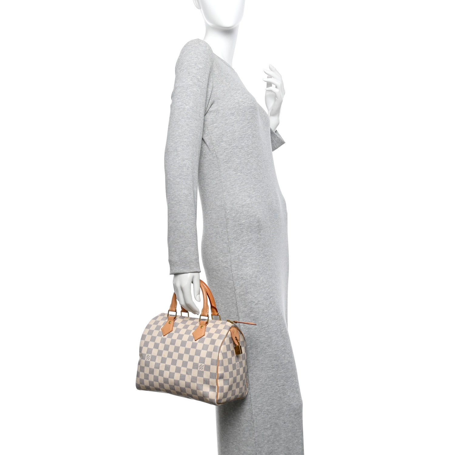 Louis Vuitton Damier Azur Speedy 25 2 of 10