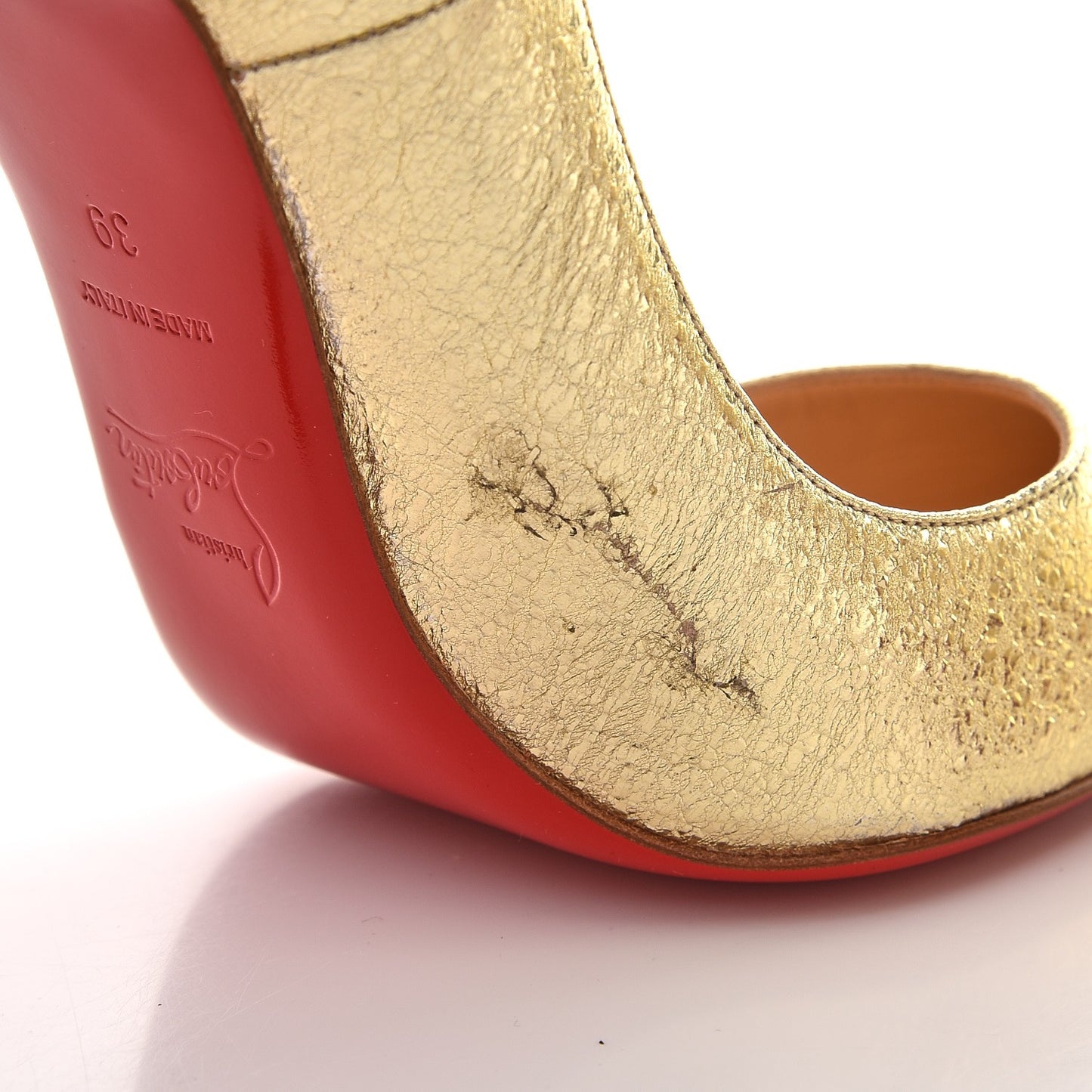 Nappa Pepite So Kate 120 Pumps 39 Gold