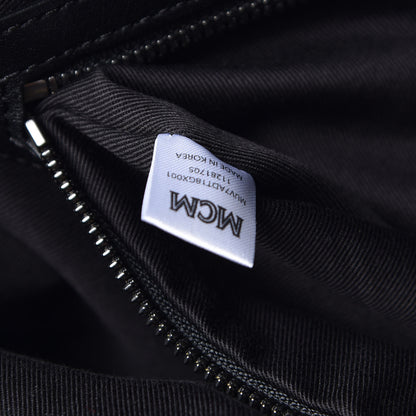 MCM Nylon Camo Dieter Weekender Loden Green 7 of 9
