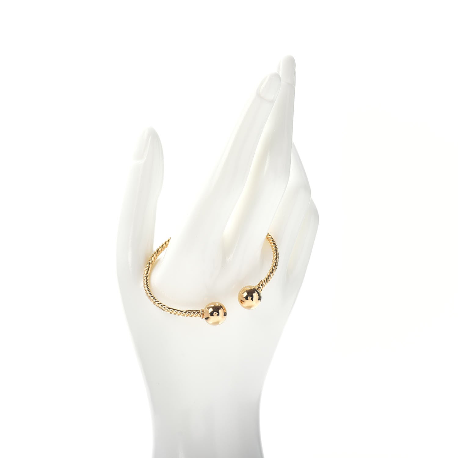 David Yurman 18K Yellow Gold 10mm Solari Bracelet 2 of 4
