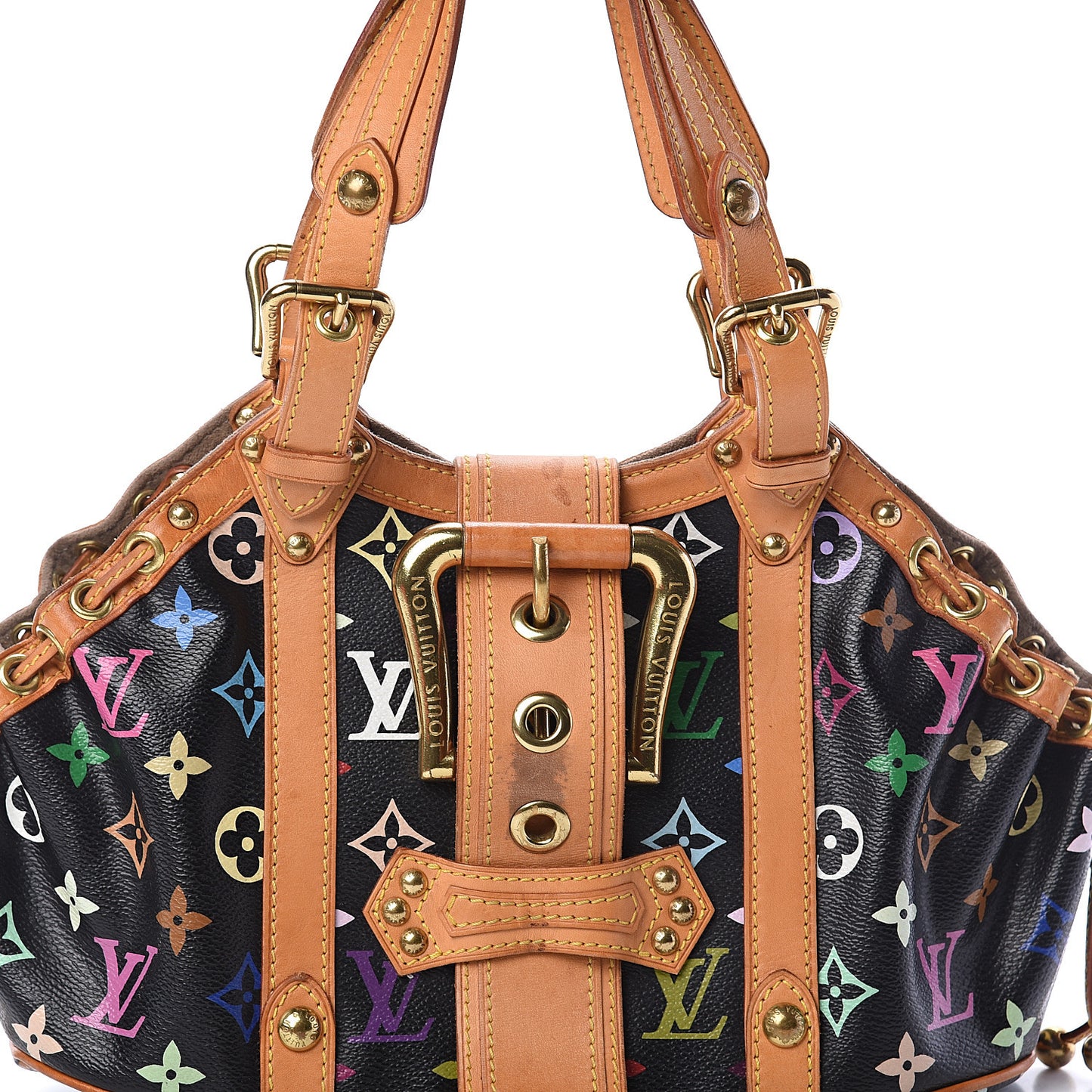Monogram Multicolor Theda GM Black
