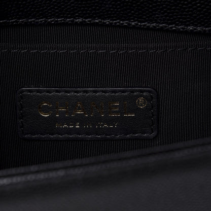 Chanel Caviar Quilted Small Boy Flap Black 7 of 10