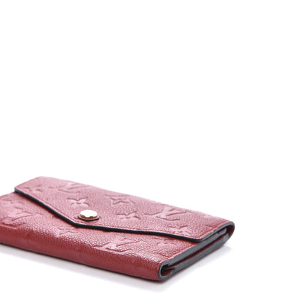 Louis Vuitton Empreinte Compact Curieuse Wallet Cherry 7 of 9