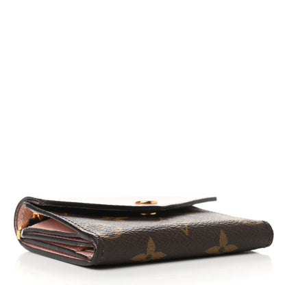 Louis Vuitton Monogram Zoe Wallet Rose Ballerine 4 of 9