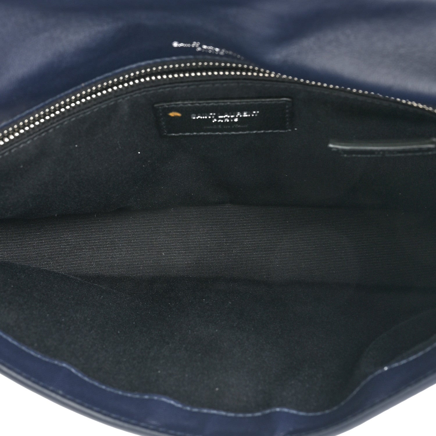 Saint Laurent Lambskin Monogram Tassel Kate 99 Navy 5 of 9
