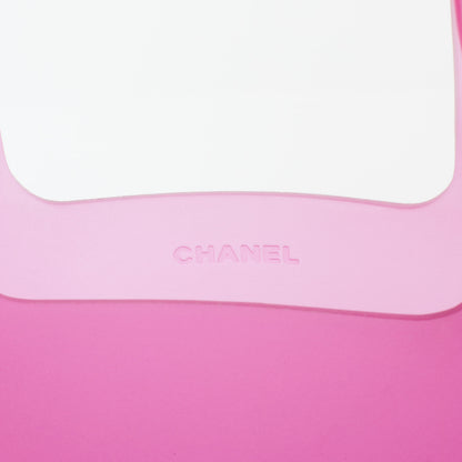 Chanel Jelly Rubber Large Tote Pink 3 of 7