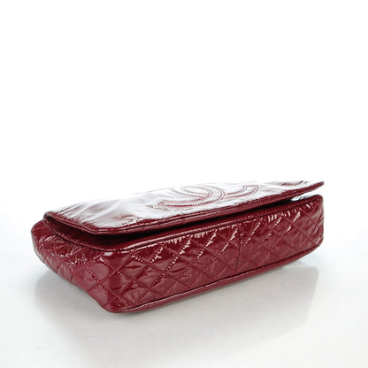 Chanel Vinyl Medium Rock and Chain Flap Bordeaux 4 of 6