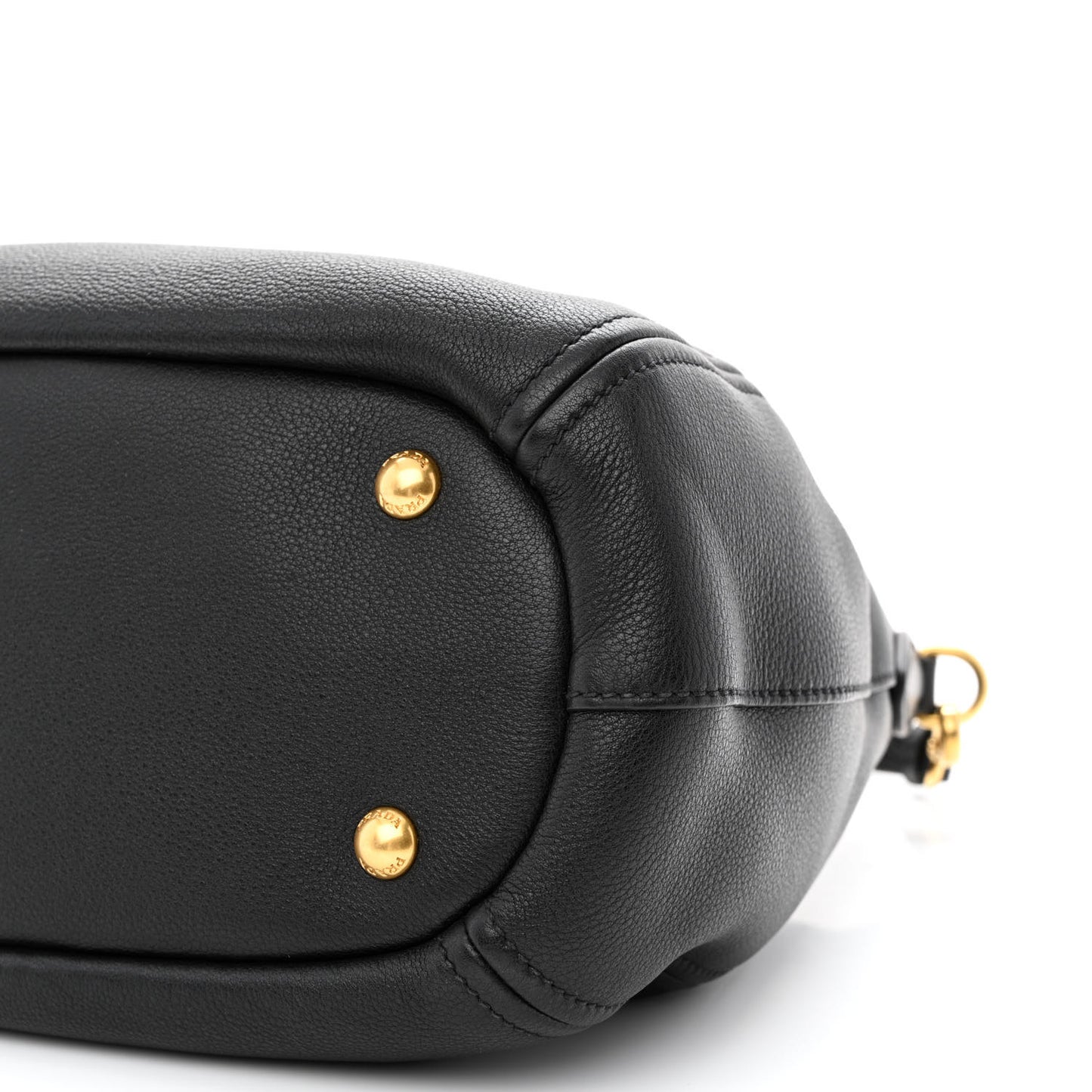 Vitello Phenix Shoulder Bag Black