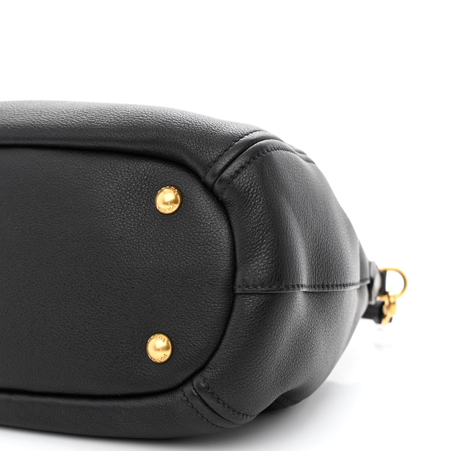 Prada Vitello Phenix Shoulder Bag Black 11 of 11