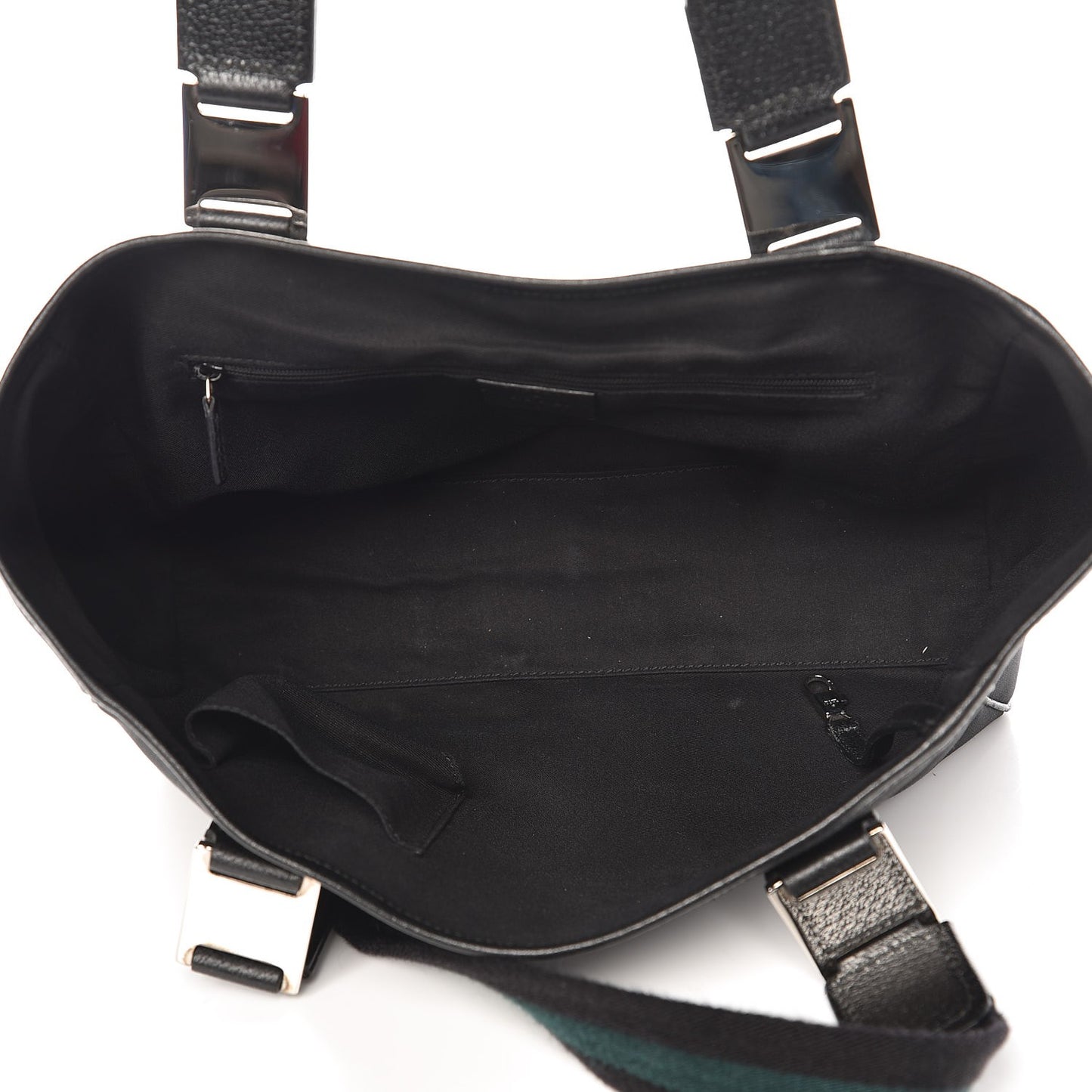 Canvas Web Tote Bag Black