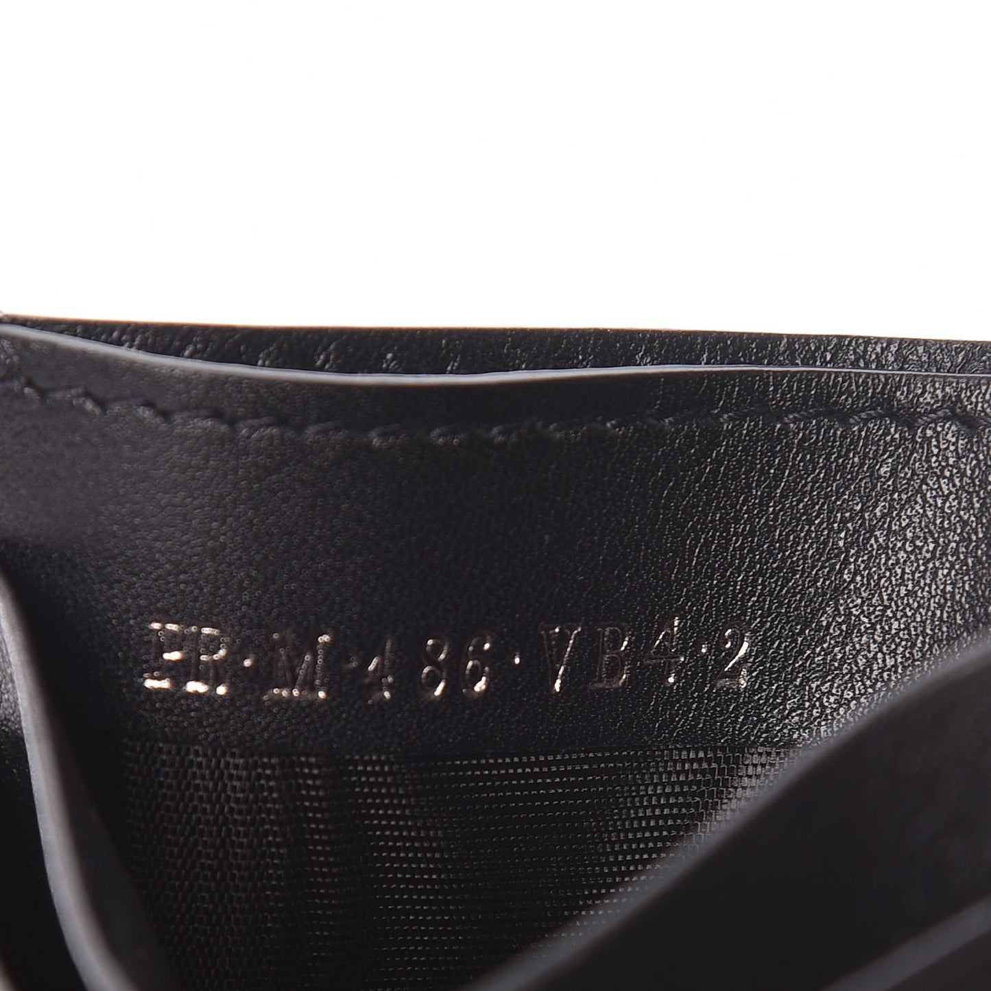Vitello Rockstud Card Holder Black
