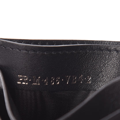 Valentino Garavani Vitello Rockstud Card Holder Black 7 of 8