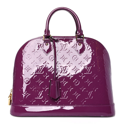 Louis Vuitton Vernis Alma MM Amethyste 1 of 17