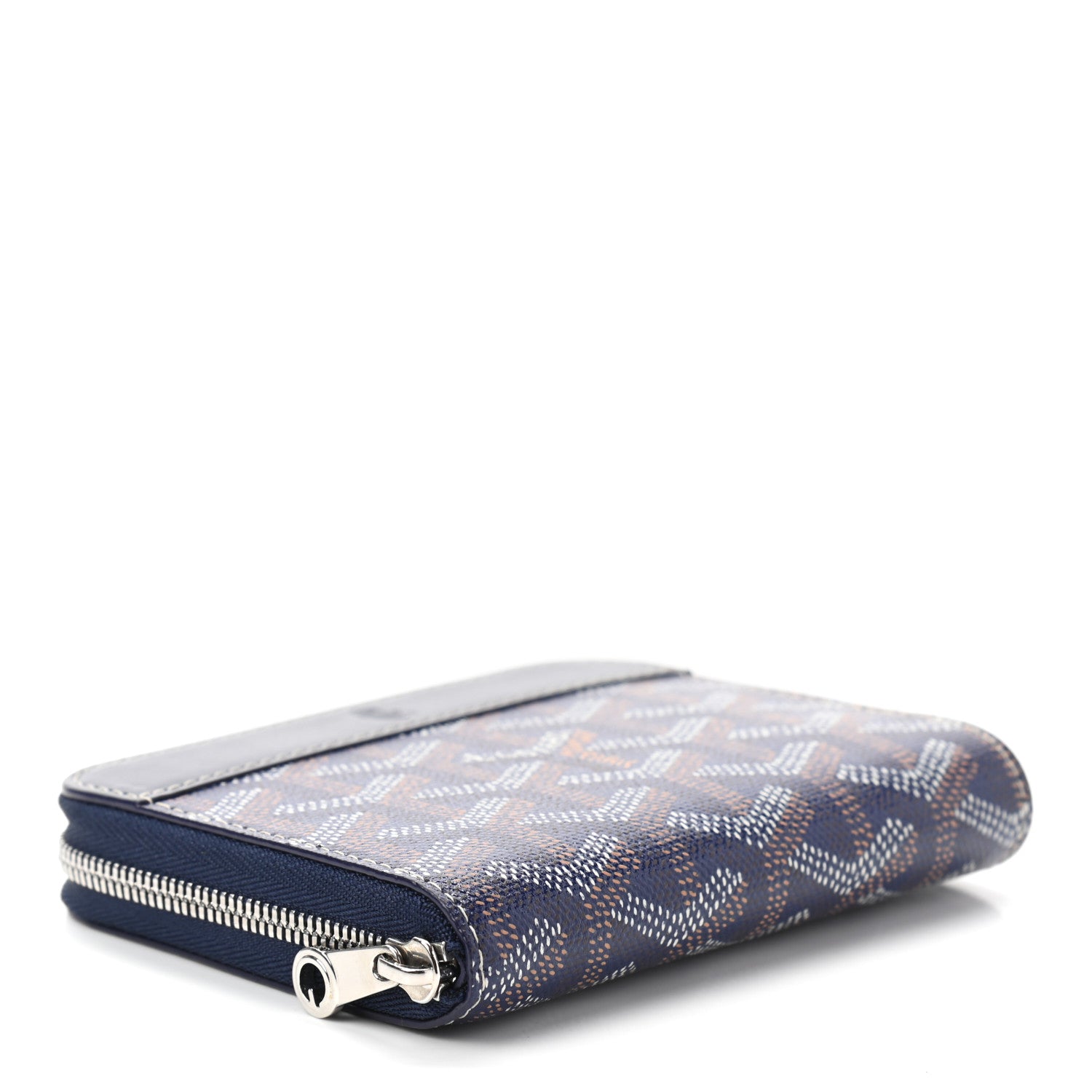 Goyard Goyardine Matignon PM Wallet Navy 4 of 7