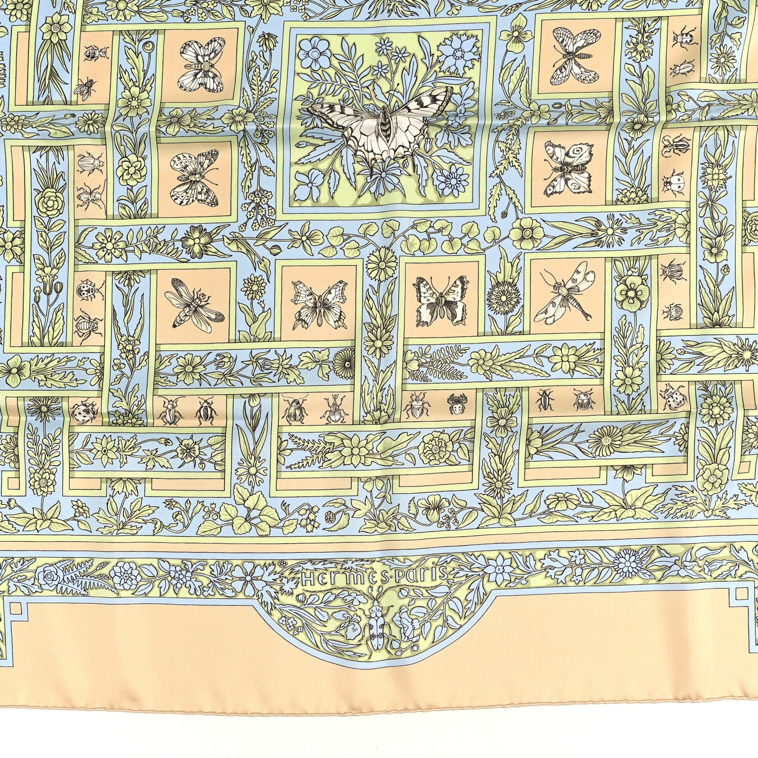 Hermes Silk Joyaux de L'ete Scarf 90 2 of 3
