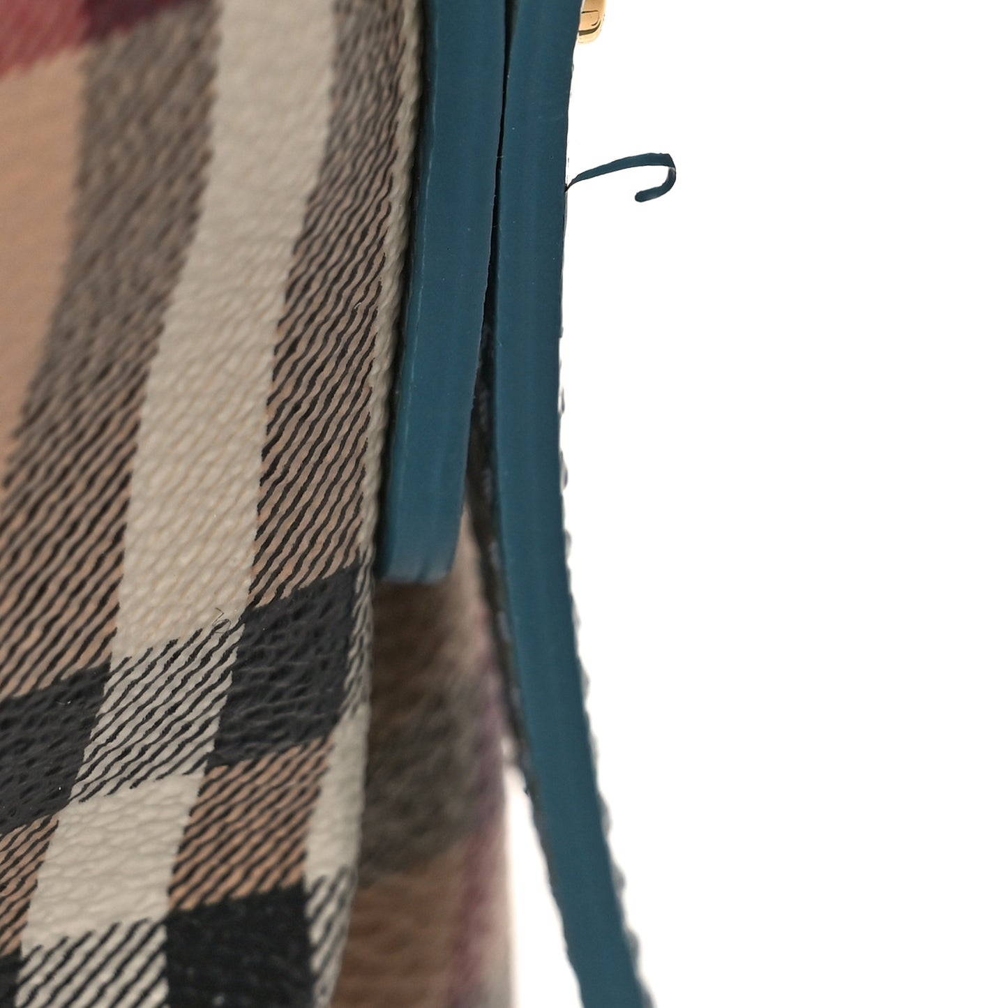 Haymarket Check Small Canterbury Tote Eucalyptus Grey