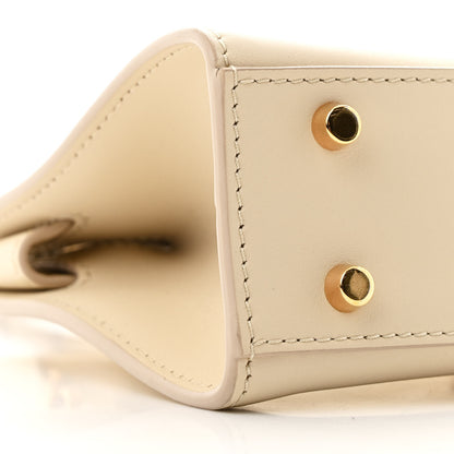 Versace Calfskin Small Medusa '95 Tote Bag Light Beige 9 of 10