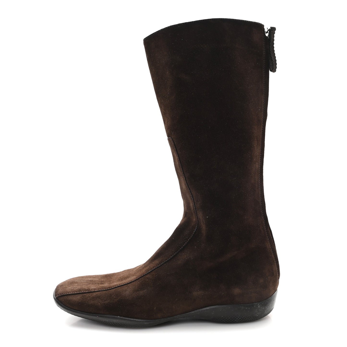 Suede Boots 36.5 Brown
