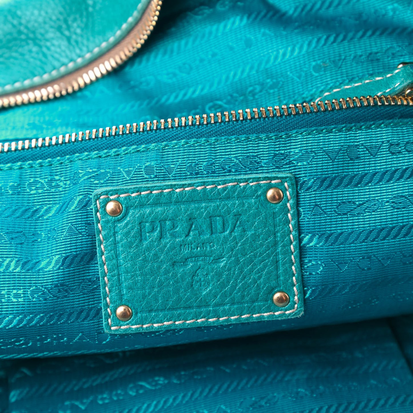 Deerskin Shoulder Bag Turchese