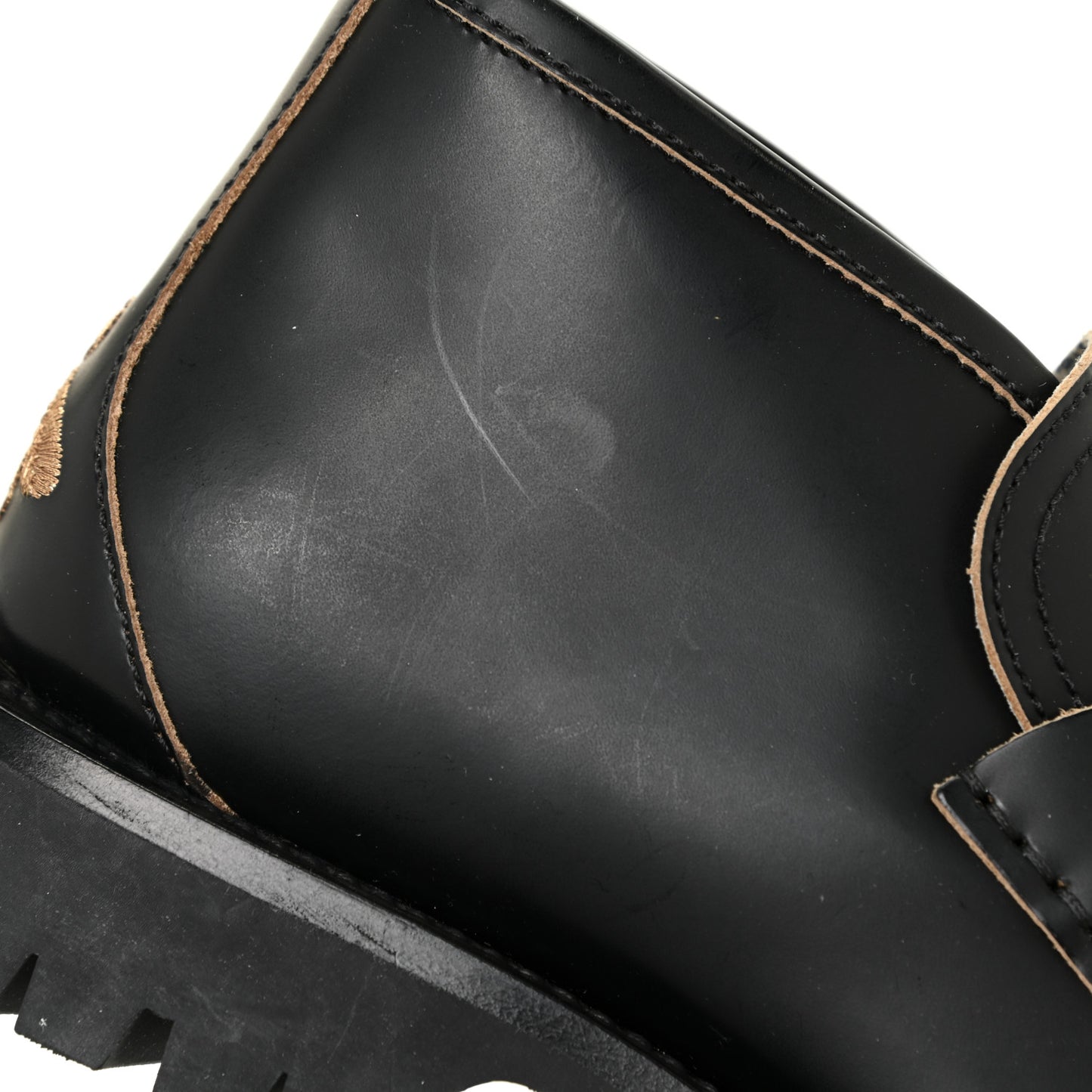 Cordovan Lux Mens Harald Horsebit Ankle Boots 7 Black