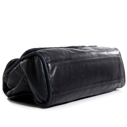 Chanel Lambskin Double Mademoiselle Jumbo Flap Black 4 of 7