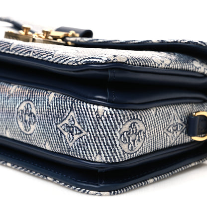 Louis Vuitton Monoglam Pochette Metis East West Blue 9 of 9