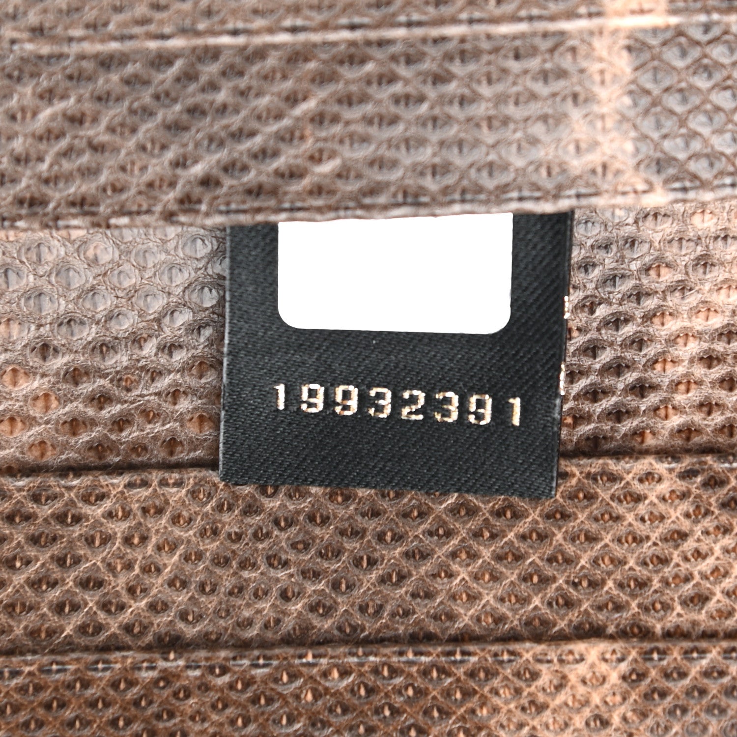 Bulgari Karung Calfskin Serpenti Forever Compact Wallet Brown 9 of 11