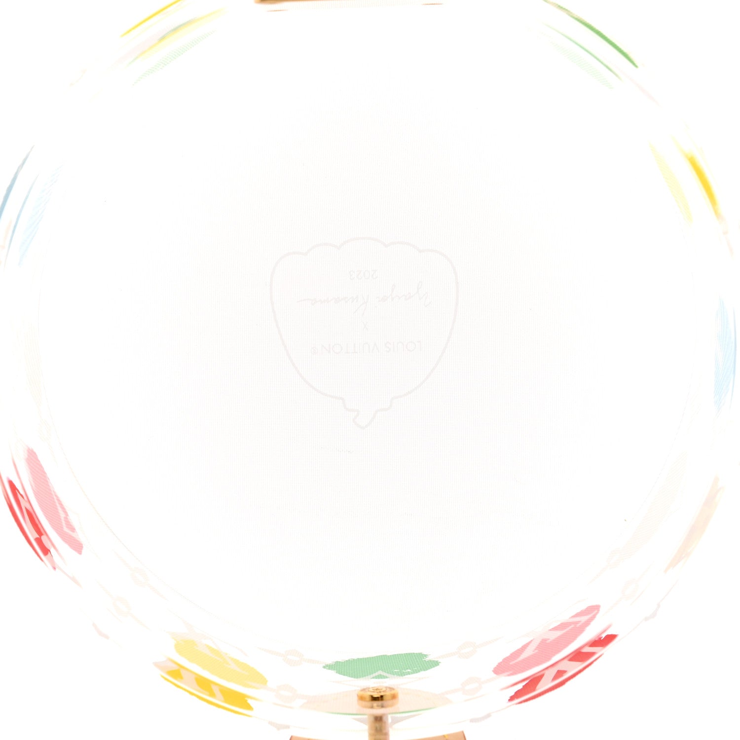 Louis Vuitton LOUIS VUITTON LV x YK Transparent Plexiglass Monogram Dots Box Scott Multicolor 5 of 7