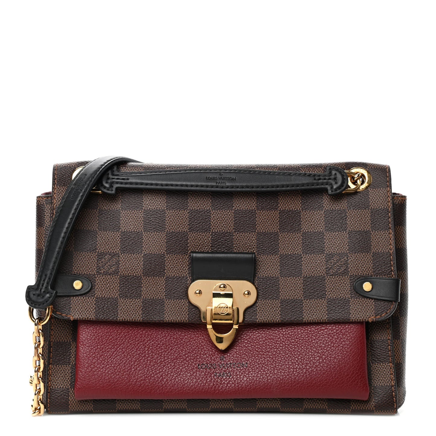 Damier Ebene Vavin PM Bordeaux