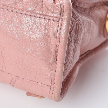 Balenciaga Agneau Giant 12 Gold Hardware Mini City Rose Peche 18 of 27