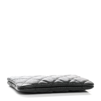 Chanel Caviar Quilted Small Cosmetic Case Black 4 of 7
