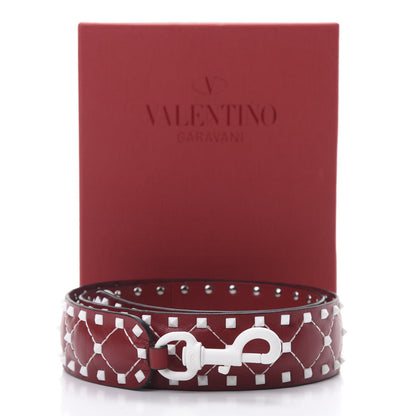 Valentino Garavani Lambskin Free Rockstud Spike Shoulder Strap Rosso Valentino 6 of 6
