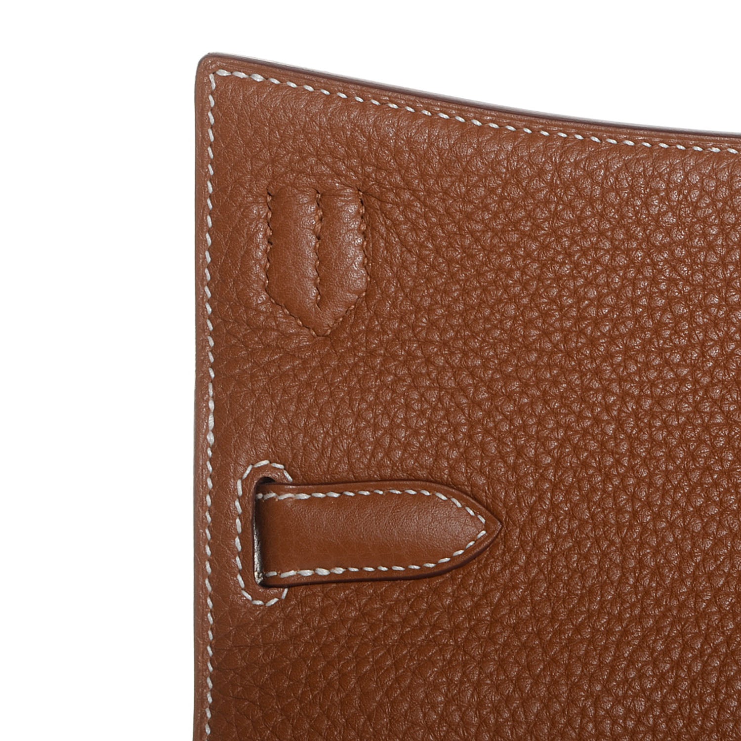 Hermes Taurillon Clemence Jypsiere 28 Gold 20 of 23