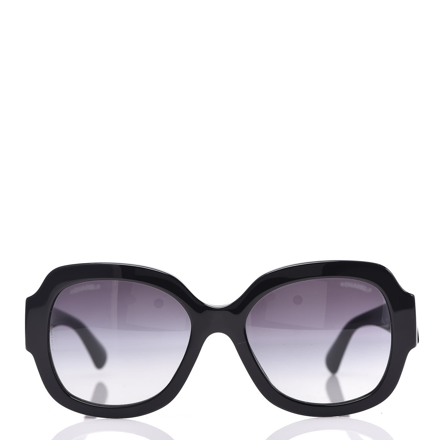Chanel CC Sunglasses 5373 Black 2 of 9