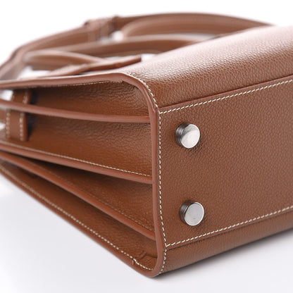 Saint Laurent Grained Calfskin Nano Sac De Jour Moka 8 of 10