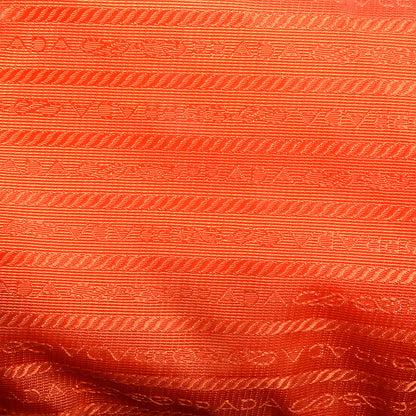 Prada Saffiano Lux Medium Tote Papaya 9 of 10