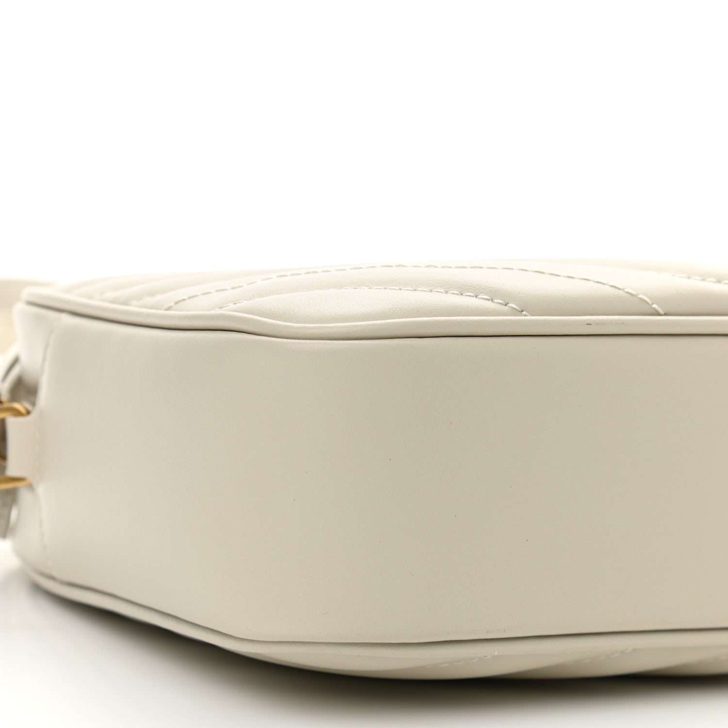 Saint Laurent Calfskin Matelasse Monogram Lou Camera Bag Crema Soft 9 of 10