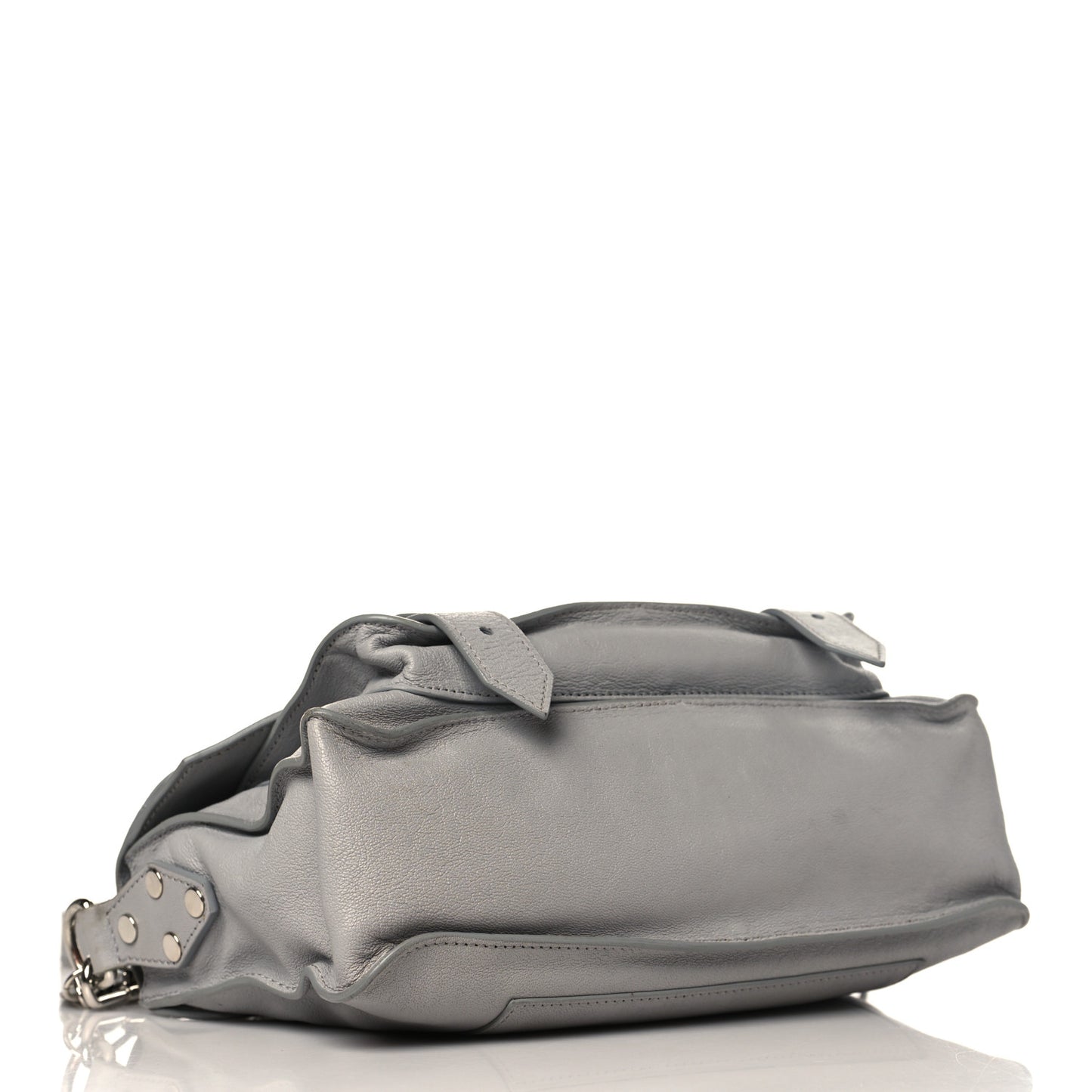 Lambskin Tiny PS1 Satchel Fog