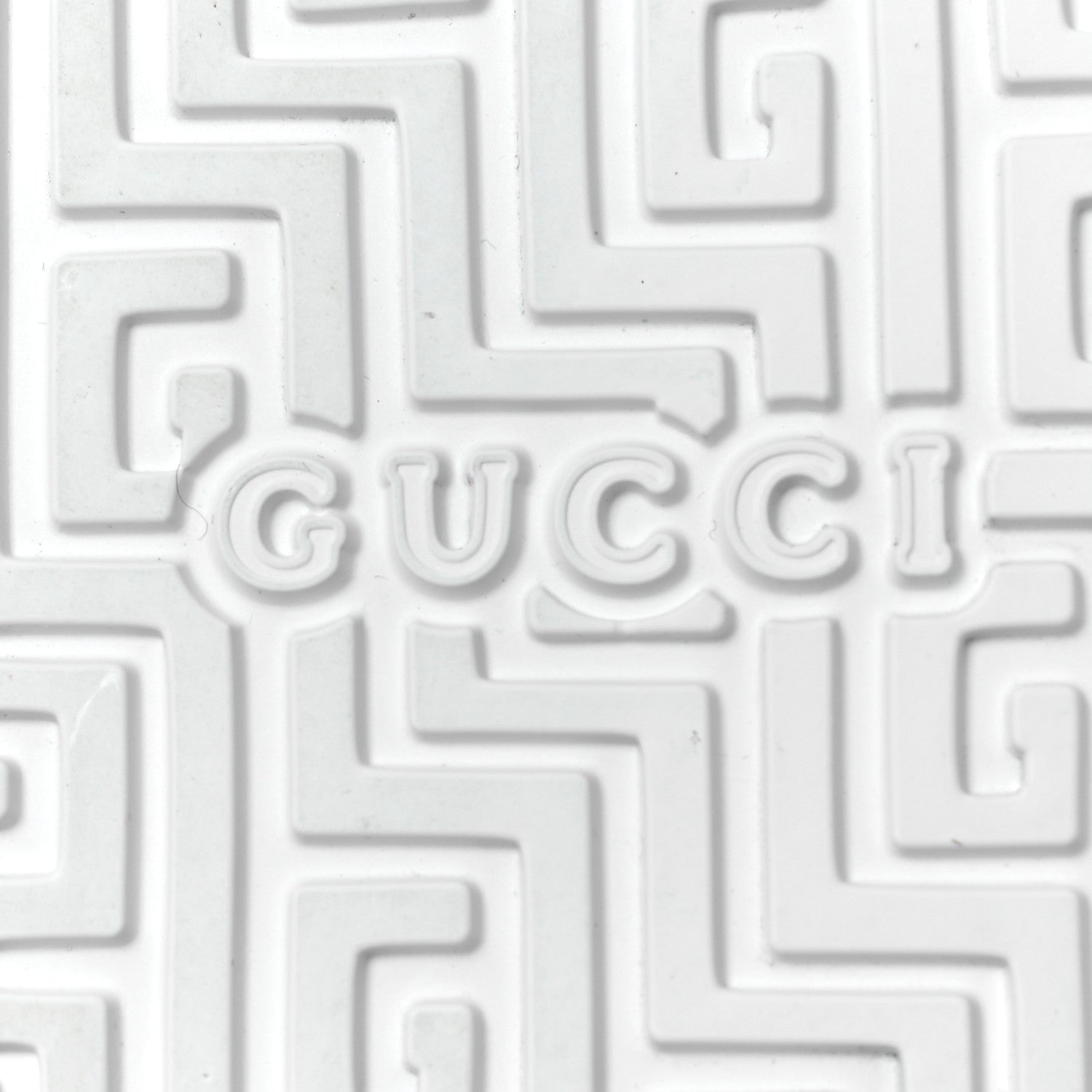 Gucci Rubber Ace Sabot Mules 42 Great White 8 of 12