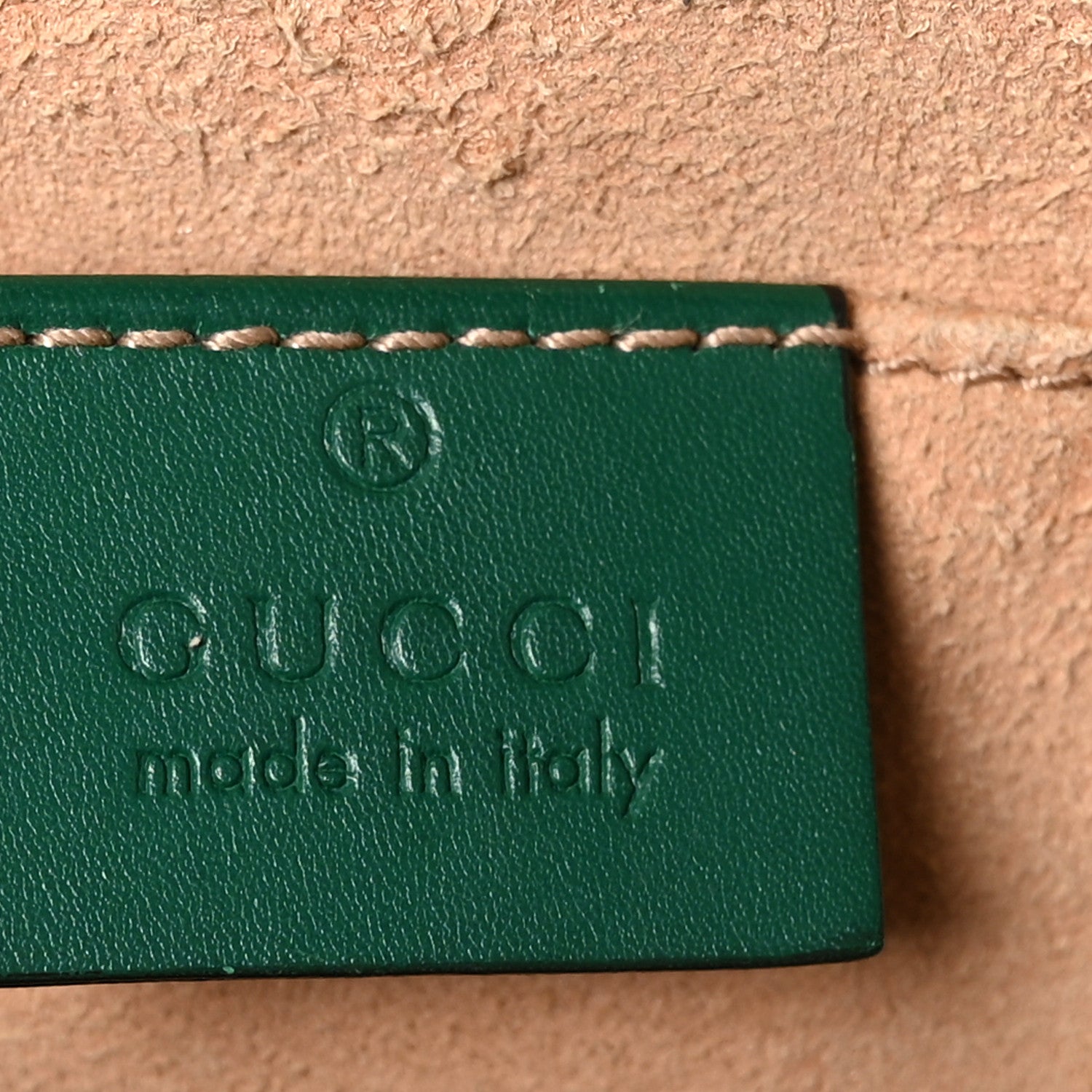 Gucci Guccissima Small Padlock Shoulder Bag Emerald 6 of 11