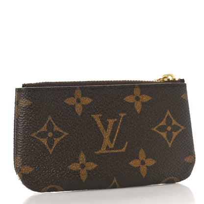 Louis Vuitton Monogram 2022 Christmas Animation Paris Key Pouch Pink 3 of 8