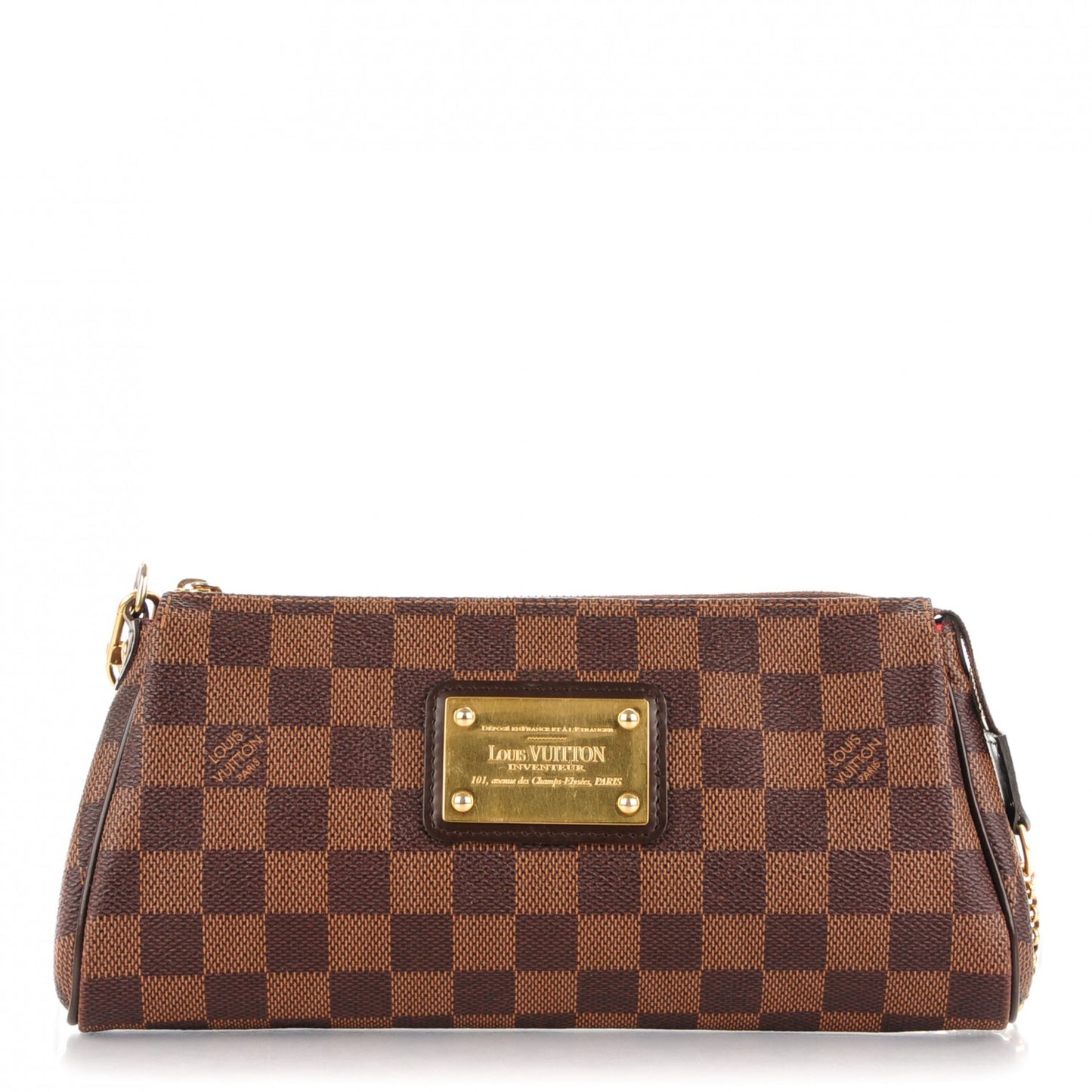 Damier Ebene Eva Clutch