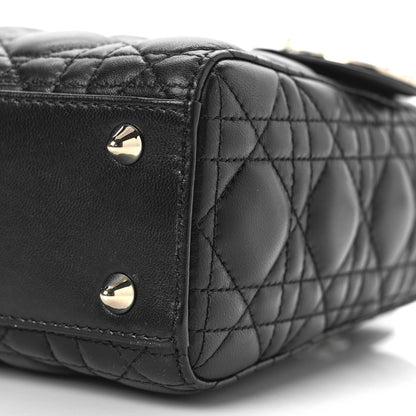 Christian Dior Lambskin Cannage Small My ABC Lady Dior Black 8 of 8