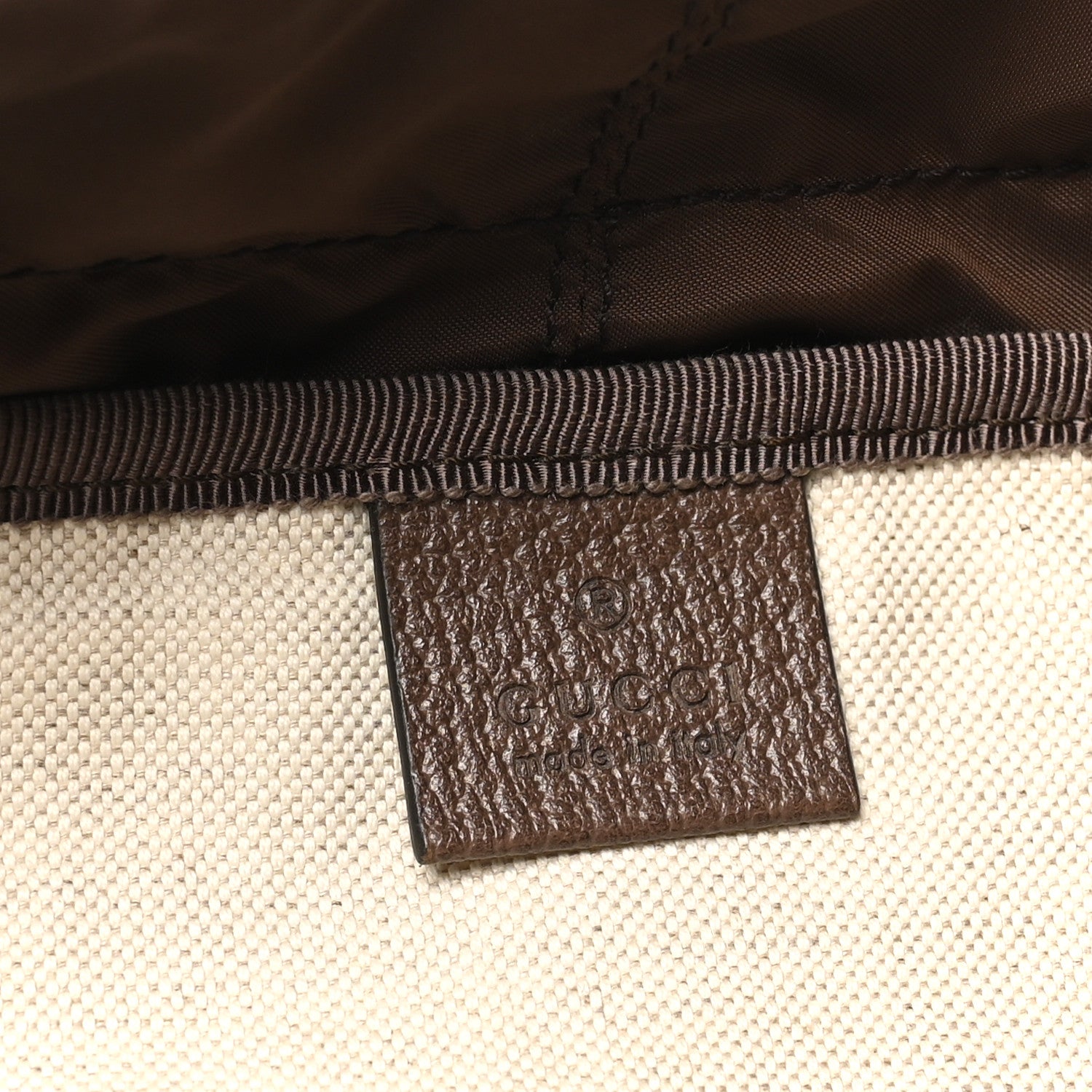 Gucci GG Supreme Monogram Medium Ophidia Double Buckle Backpack Brown 6 of 10