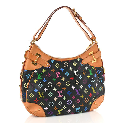 Louis Vuitton Monogram Multicolor Greta Black 3 of 8