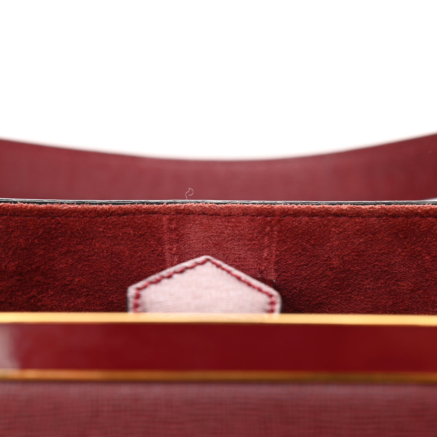Vitello Elite Regular 2Jours Tote Rosso Scuro Ciliegia