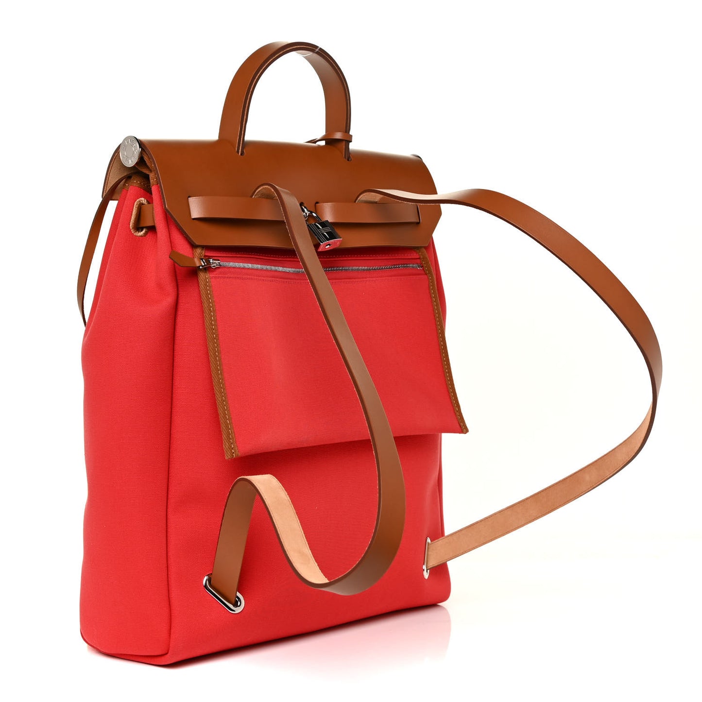 Military Toile Vache Hunter Herbag a Dos Zip Retourne Backpack Bougainvillea Fauve